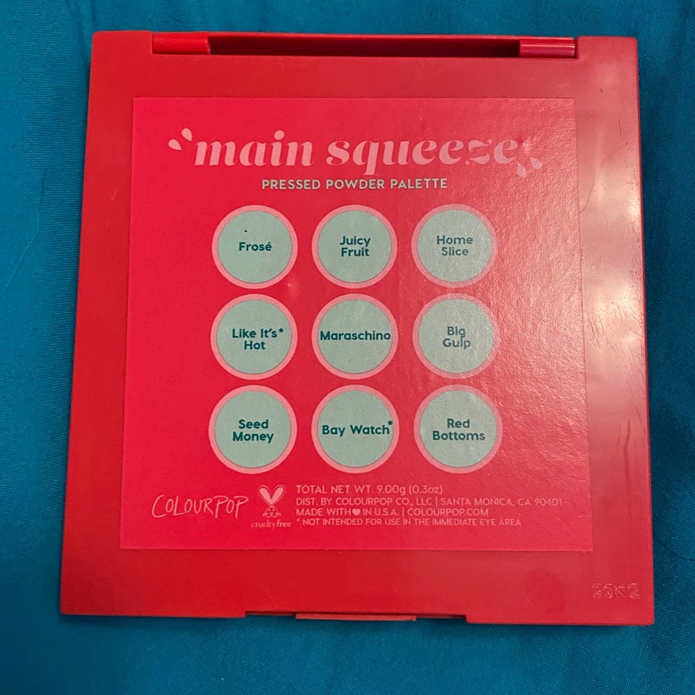 Main Squeeze Eyeshadow Palette Colourpop - Picture 2 of 6